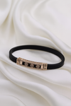 Women Stylish Lether Bracelet ( Brown ) WSL-03